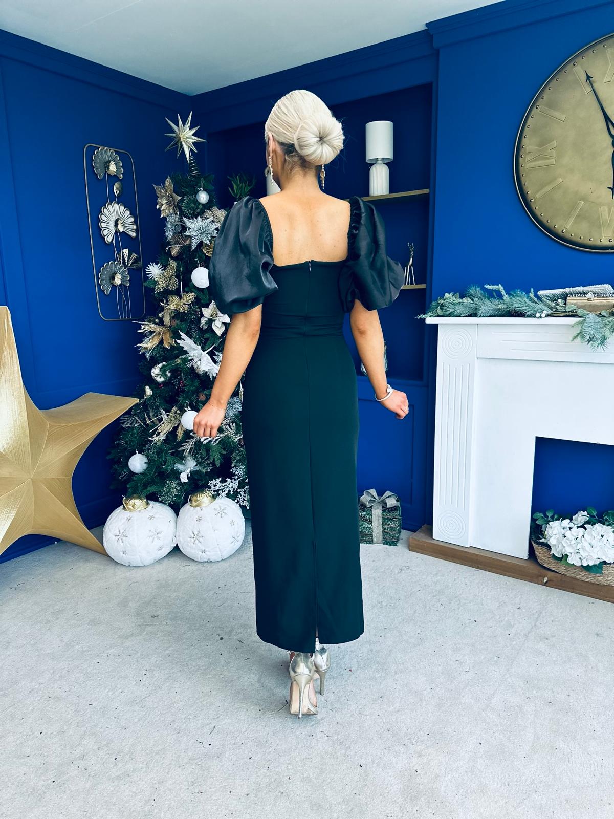 Ivy Embellished Occasion Dress Black Pre Order 11 Dec