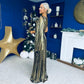 Rowen Metallic Detail Occasion Maxi Dress Gold