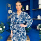 Jack Pleated Mini Blue