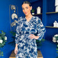 Jack Pleated Mini Blue