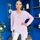 Margo Detailed Knit Jumper Pink
