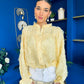 Kirsten Detailed Blouse Yellow