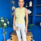 Martha Detailed Waistcoat Buttercup Yellow