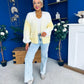 Siofra Soft Knit Cardi Yellow