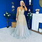 Belinda Detailed Occasion Dress Ombre Gold