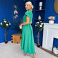 Collins Pearl Detail Occasion Dress Emerald