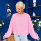 Hallie Soft Knit Jumper Pink