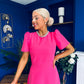 Madison Embellished Occasion Dress Cerise