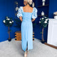 Ivy Embellished Occasion Dress Pwr Blue