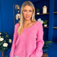 Jules Bow Detailed Jumper Pwr Pink