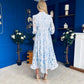 Piper Detailed Midi Shirt Dress Pwr Blue Pre Order 21 Feb