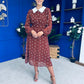Doireann Detailed Midi Dress Polka Heart Coco
