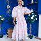 Willow Detailed Shirt Dress Polka Pink