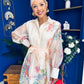 Kerry Detailed Shirt Dress Floral Cream