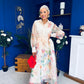 Kerry Detailed Shirt Dress Floral Cream