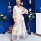 Kerry Detailed Shirt Dress Floral Cream