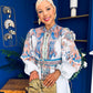 Presley Detailed Midi Shirt Dress Pwr Blue