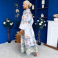 Presley Detailed Midi Shirt Dress Pwr Blue