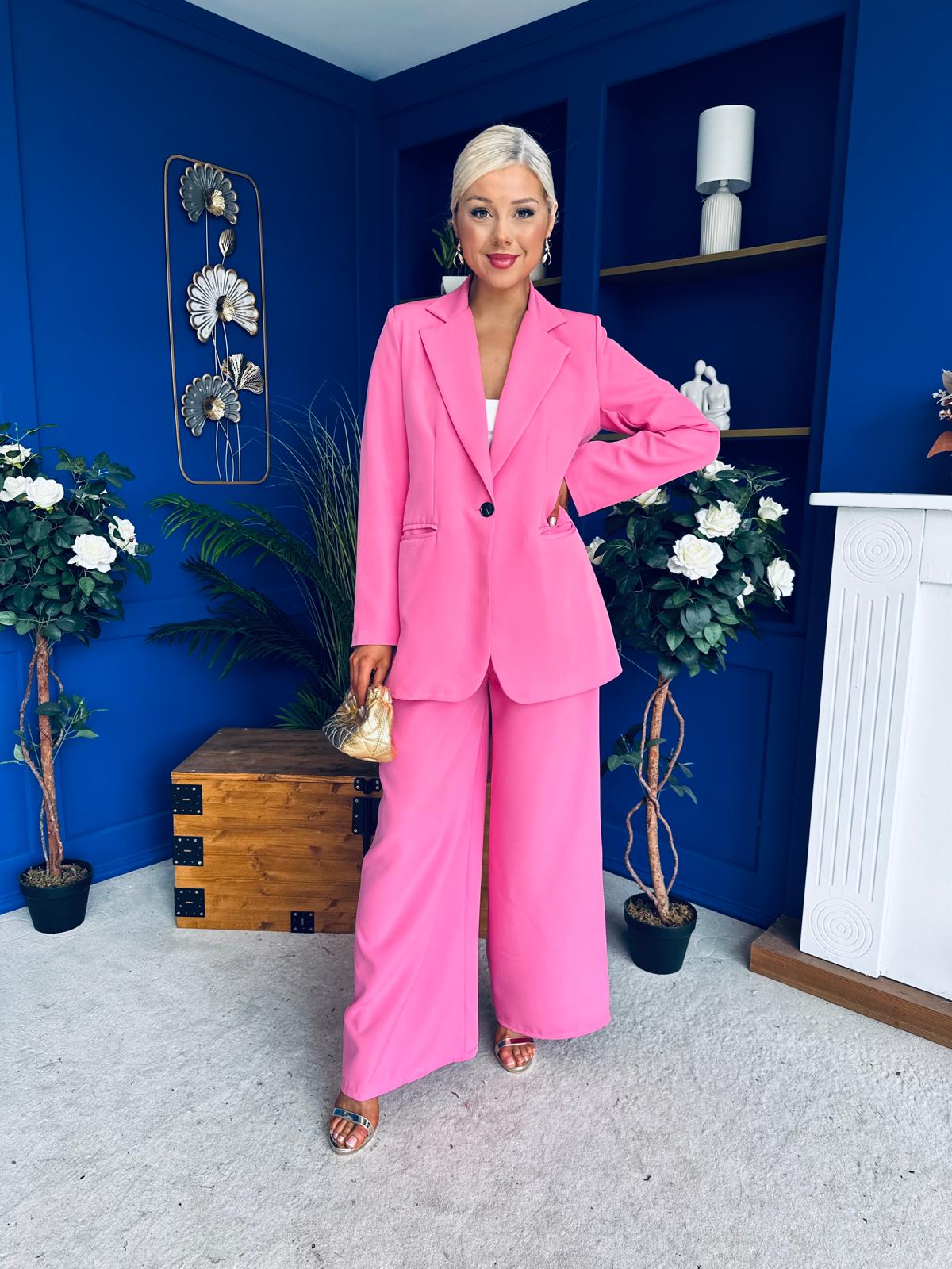 Samantha Over Sized Suit Pink