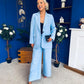Samantha Over Sized Suit Pwr Blue