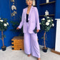 Samantha Over Sized Suit Lilac