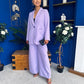Samantha Over Sized Suit Lilac