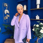 Samantha Over Sized Suit Lilac