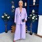 Samantha Over Sized Suit Lilac