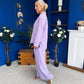 Samantha Over Sized Suit Lilac