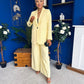 Samantha Over Sized Suit Yellow