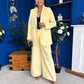 Samantha Over Sized Suit Yellow