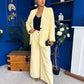 Samantha Over Sized Suit Yellow