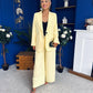 Samantha Over Sized Suit Yellow