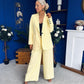 Samantha Over Sized Suit Yellow