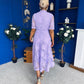 Alva Crochet Occasion Dress Lilac