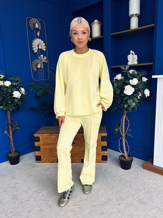 Sydney Jumper & Jogger Set Yellow