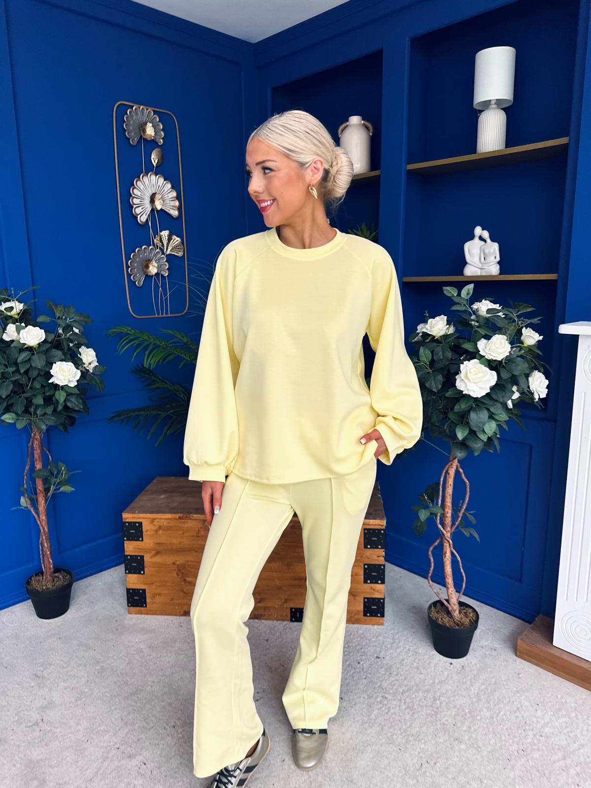 Sydney Jumper & Jogger Set Yellow