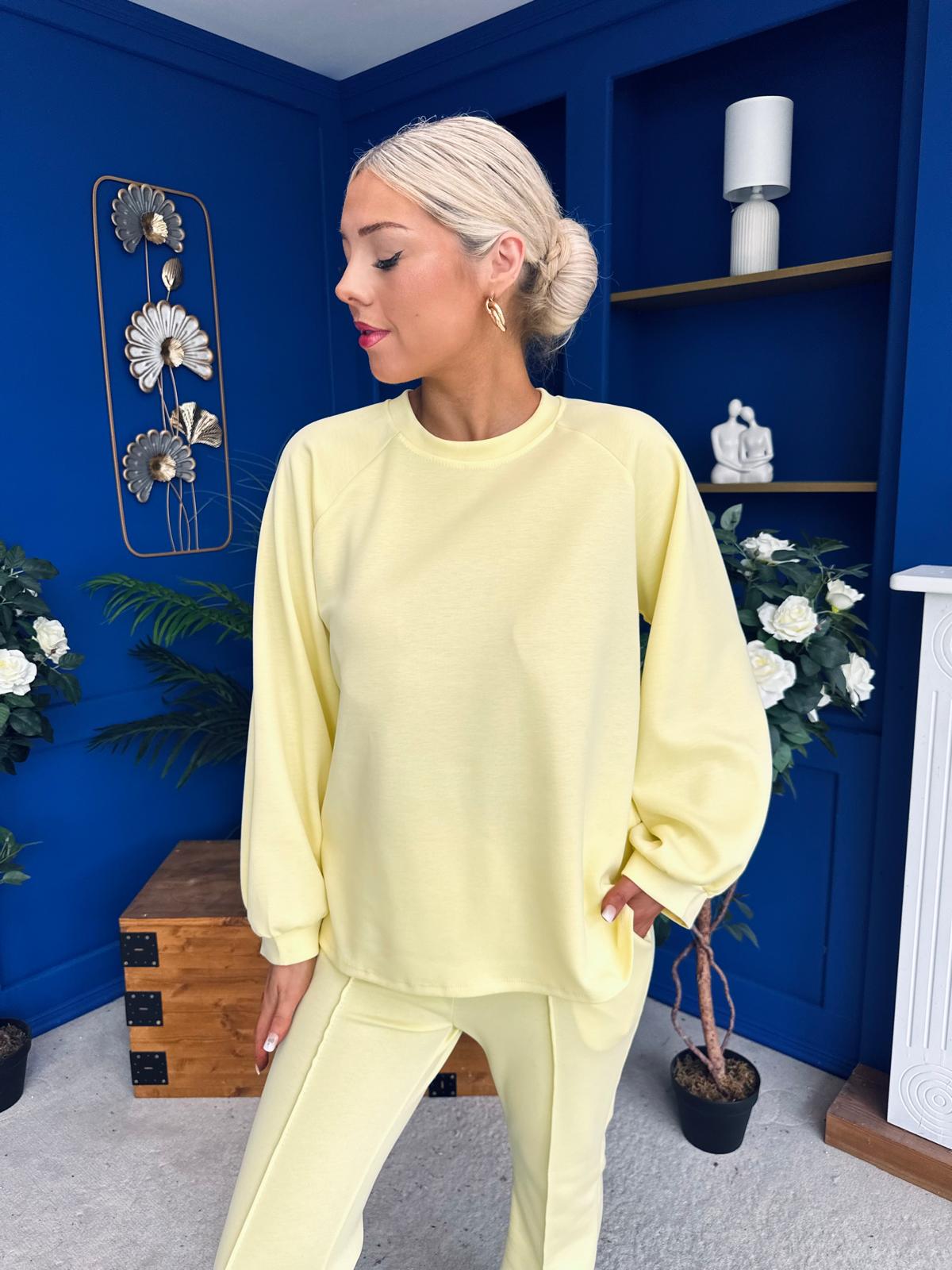 Sydney Jumper & Jogger Set Yellow