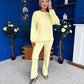 Sydney Jumper & Jogger Set Yellow