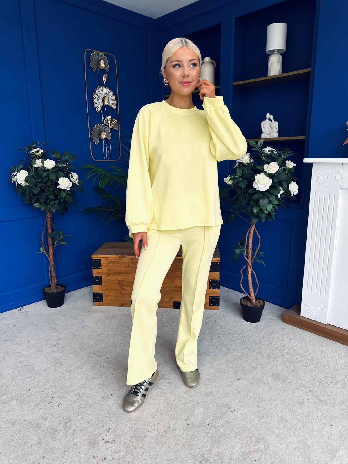 Sydney Jumper & Jogger Set Yellow