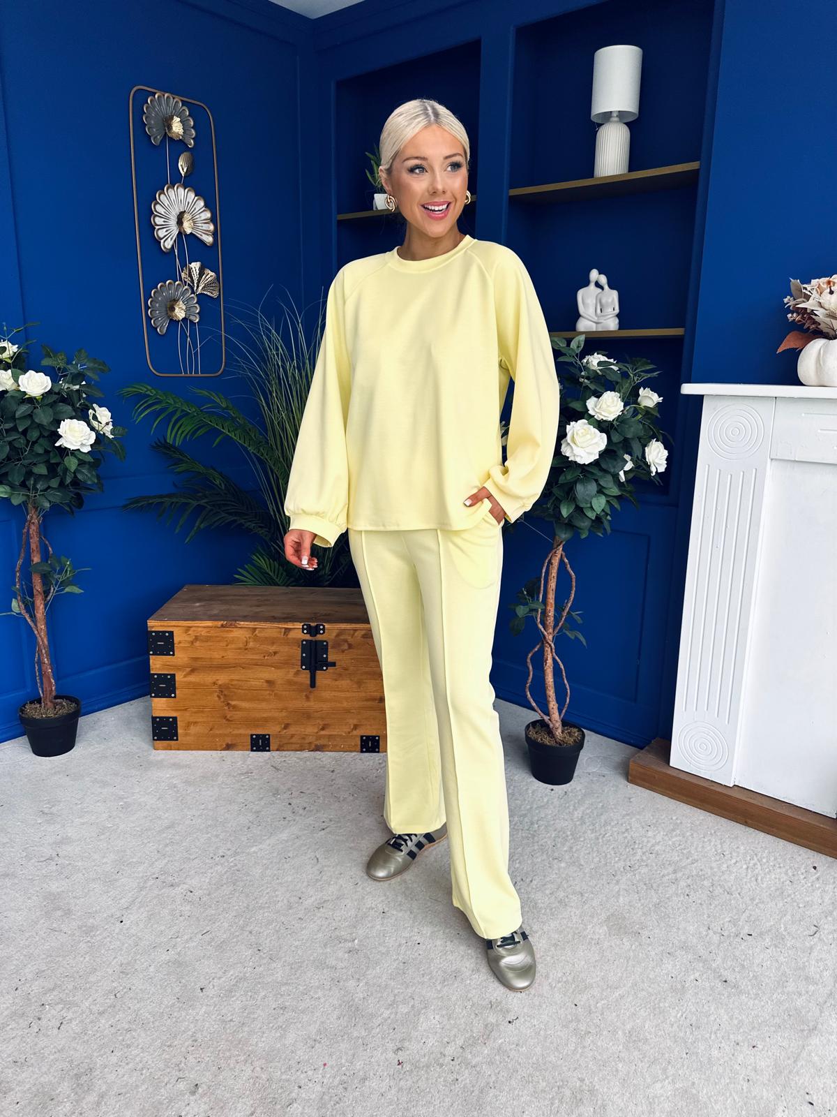 Sydney Jumper & Jogger Set Yellow