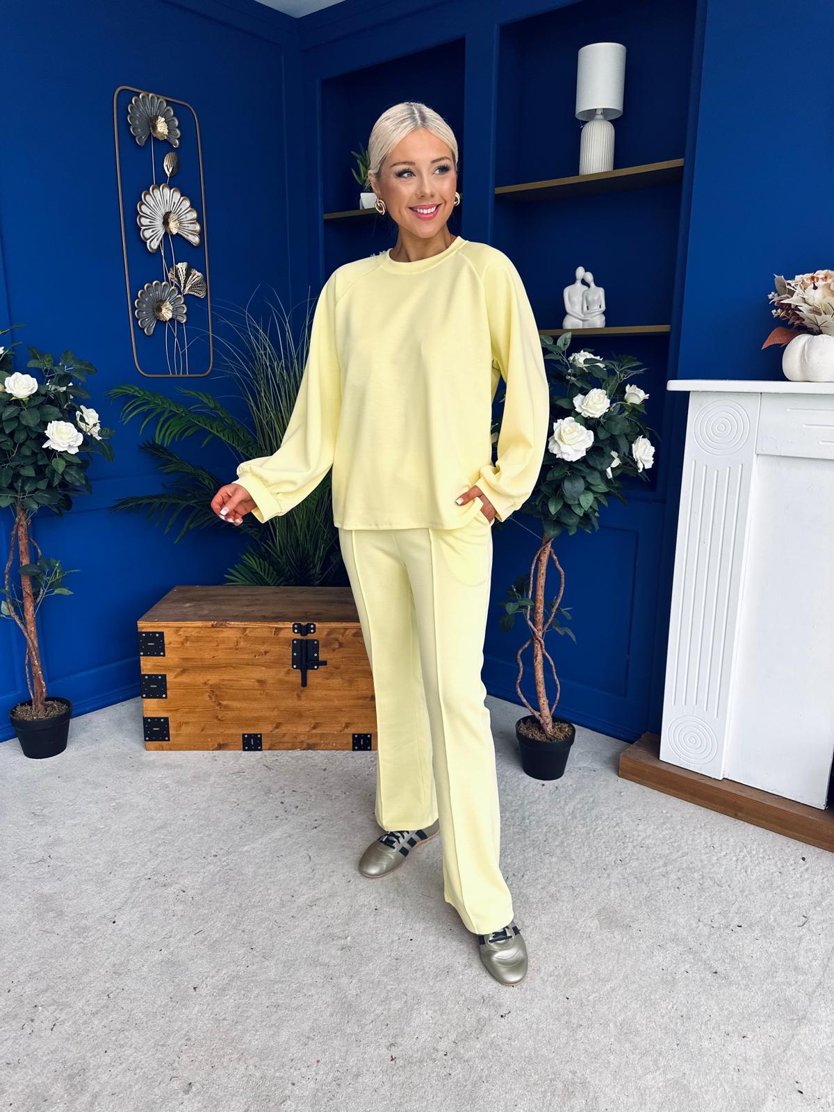 Sydney Jumper & Jogger Set Yellow