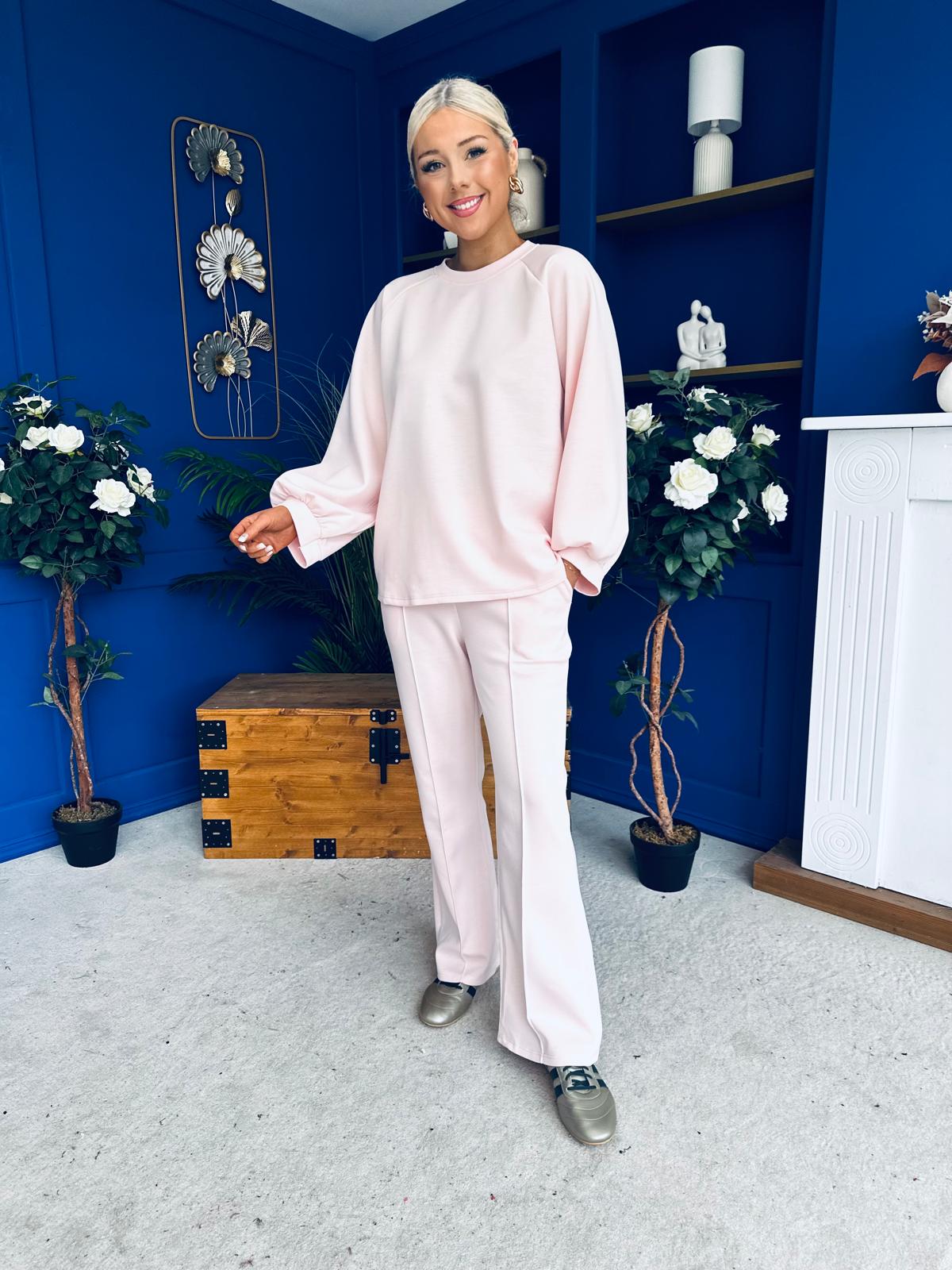 Sydney Jumper & Jogger Set Pwr Pink