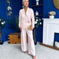 Sammy Wrap Blaser & Trouser Set Pink Pre Order 7 Mar