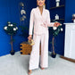 Sammy Wrap Blaser & Trouser Set Pink Pre Order 7 Mar