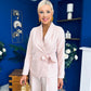 Sammy Wrap Blaser & Trouser Set Pink Pre Order 7 Mar