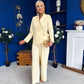 Sammy Wrap Blaser & Trouser Set Yellow Pre Order 7 Mar