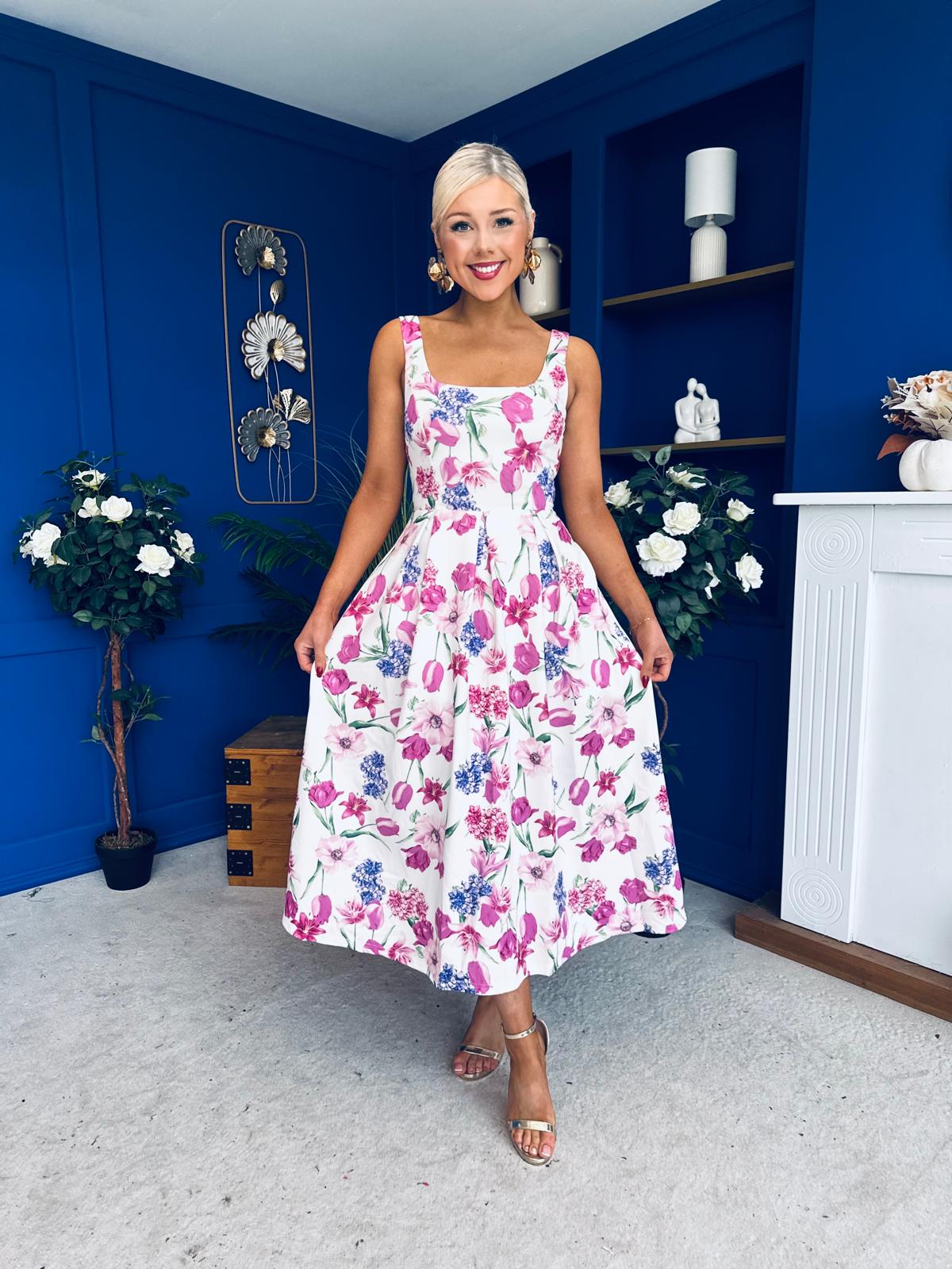 princess polly baby blue dress A-Line Spaghetti Strap Wedding Dress with Side Slit – HAREM's Brides