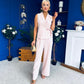 Janis Wrap Waistcoat & Trouser Set Pwr Pink Pre Order 7 Mar