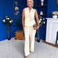 Janis Wrap Waistcoat & Trouser Set Yellow Pre Order 7 Mar